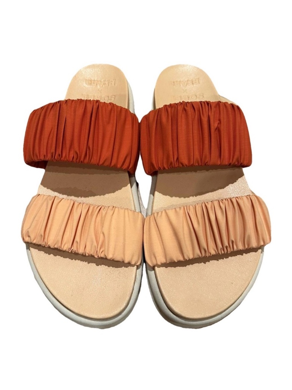 Sorel Orange peach sandal 7.5